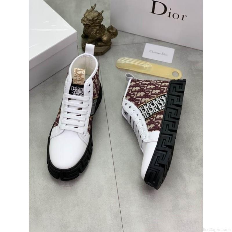 Dior High Cut Shoes Men 1217 Dior sz38-44 2C n1002