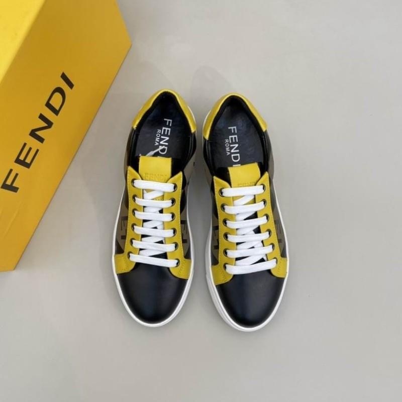 Fendi Men Low Cut 1217 Fendi sz38-44 2C n1205