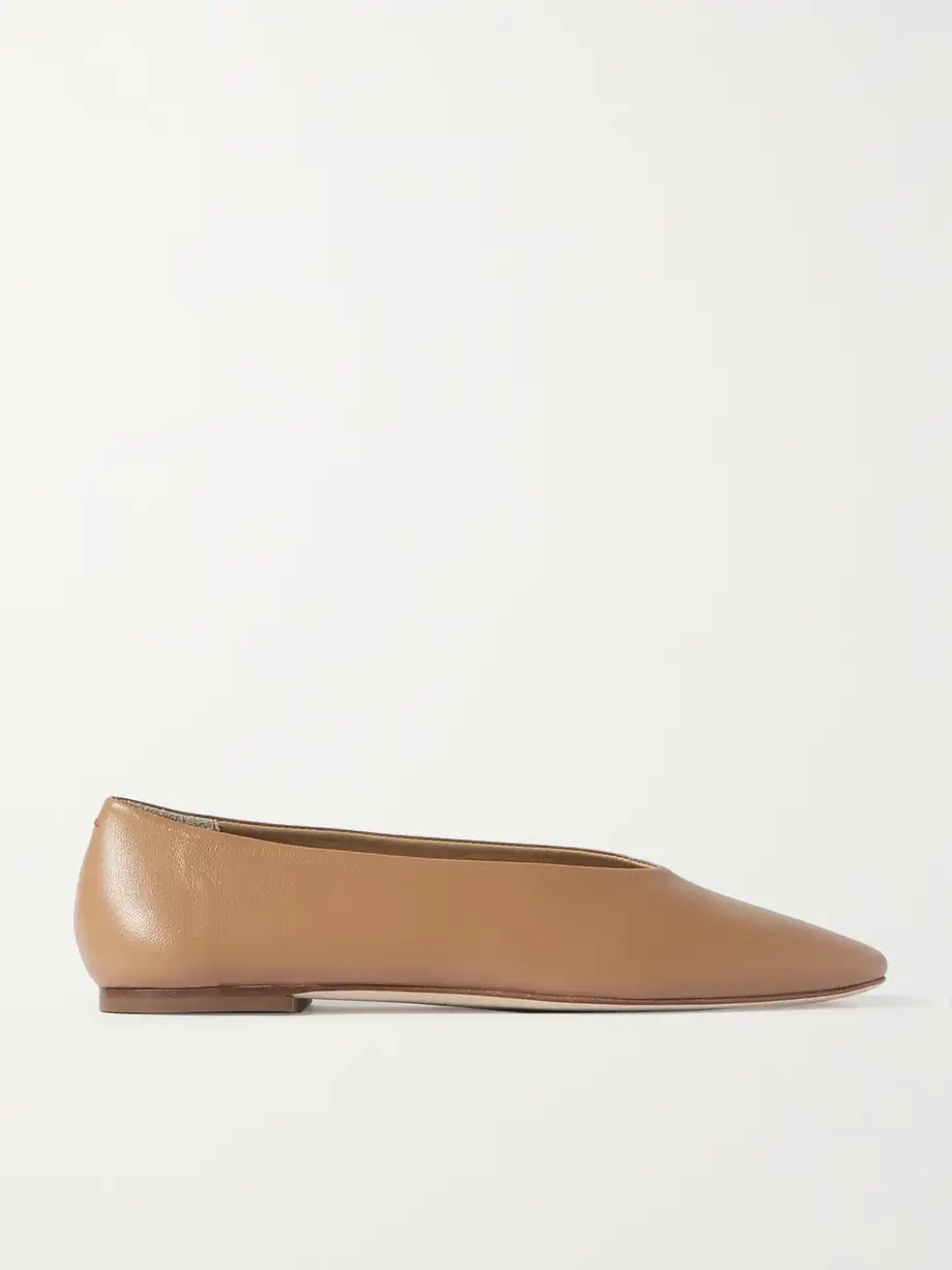 Kirsten leather ballet flats