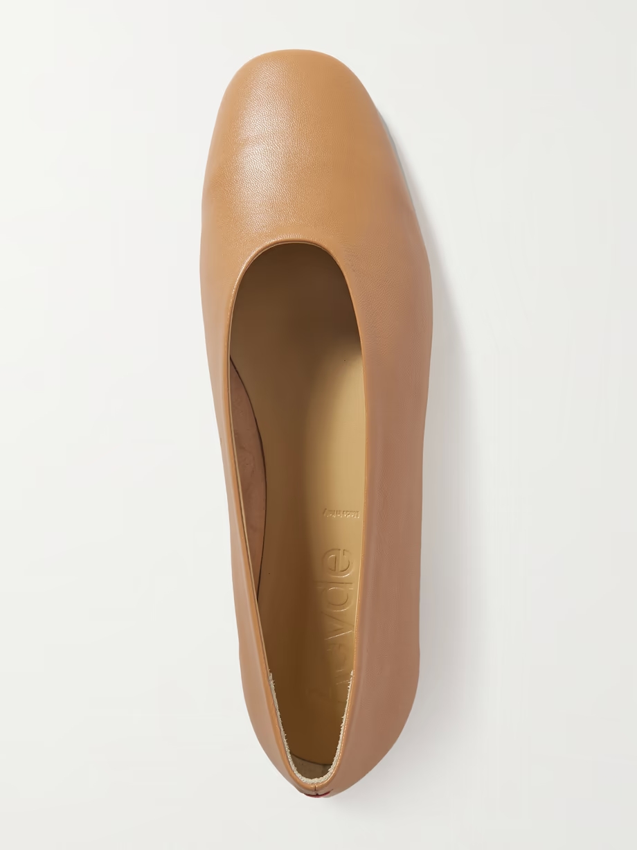 Kirsten leather ballet flats