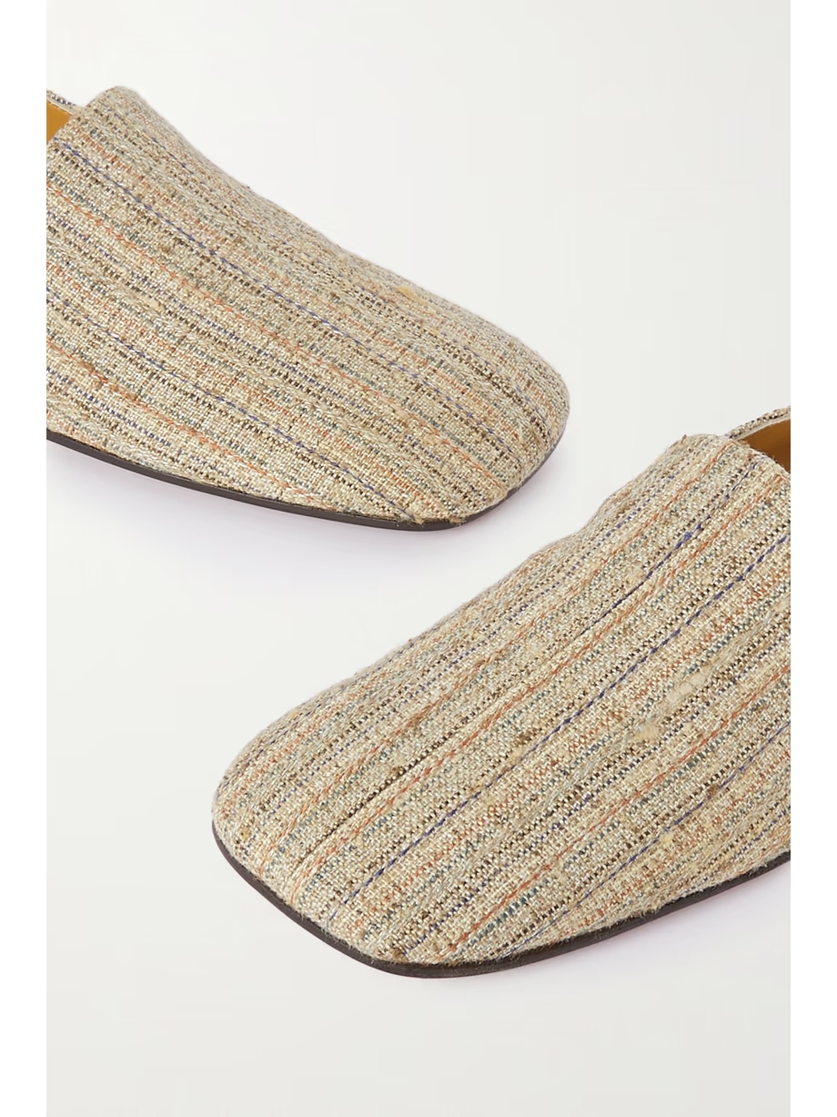 Andria canvas slippers