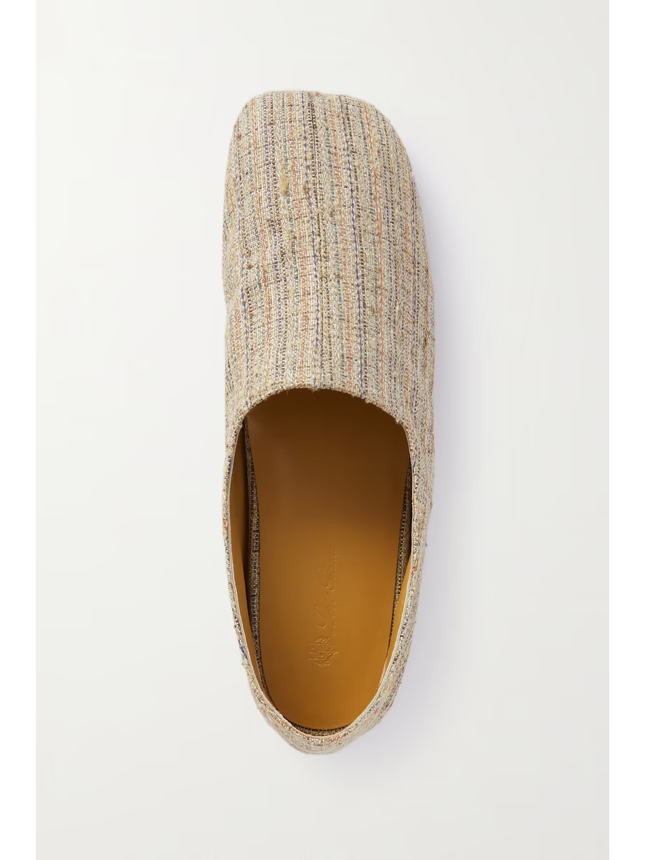 Andria canvas slippers