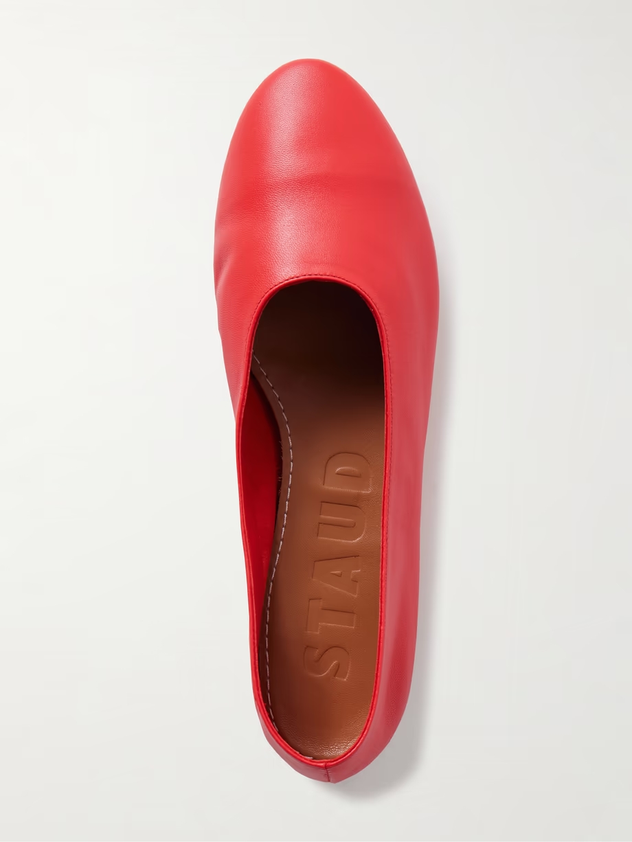 Alba leather ballet flats