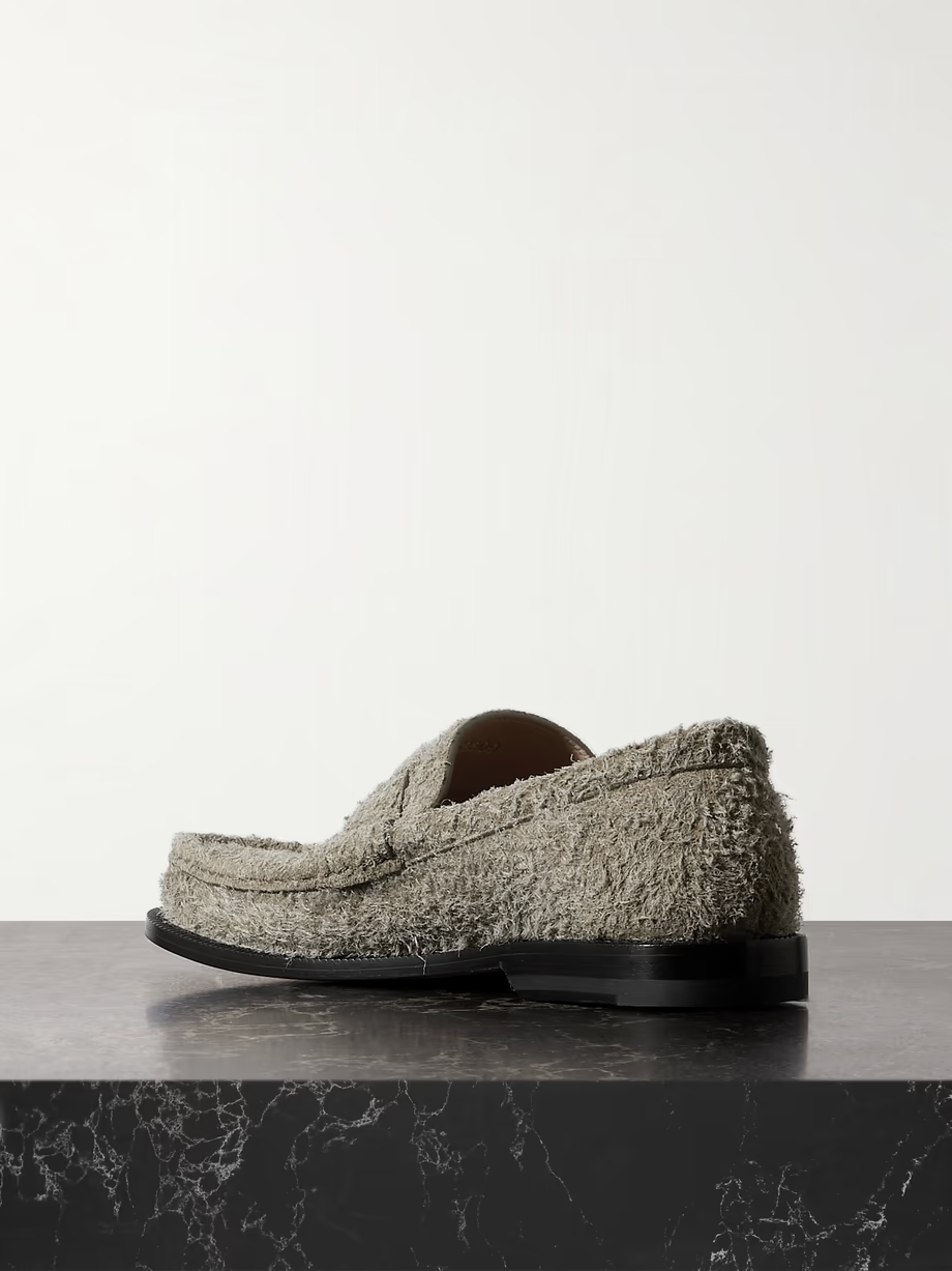 Campo brushed suede loafers