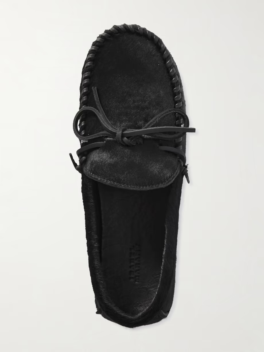 Fitza calf hair loafers