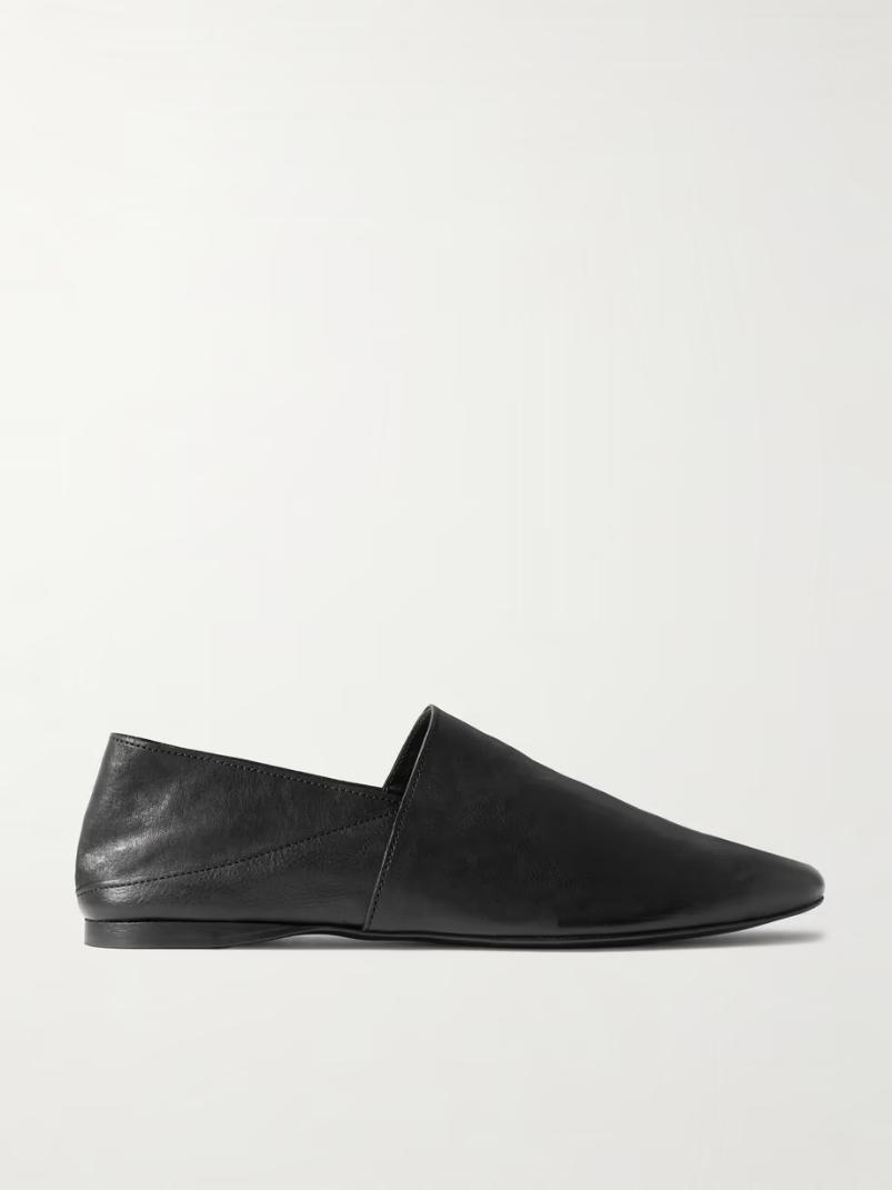 Pascale leather slippers