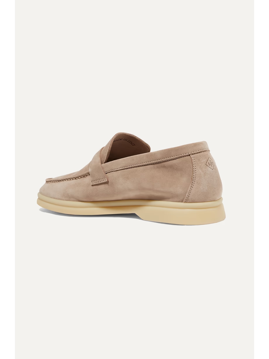 Summer Charms suede loafers