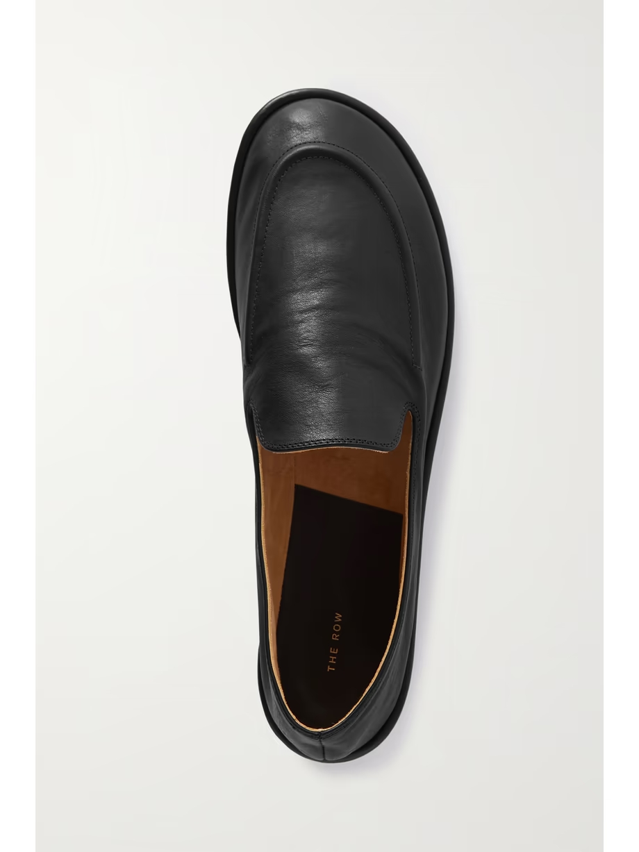 Canal leather loafers