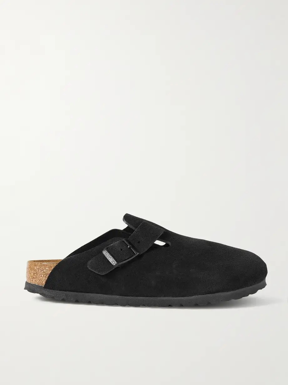 Boston suede clogs