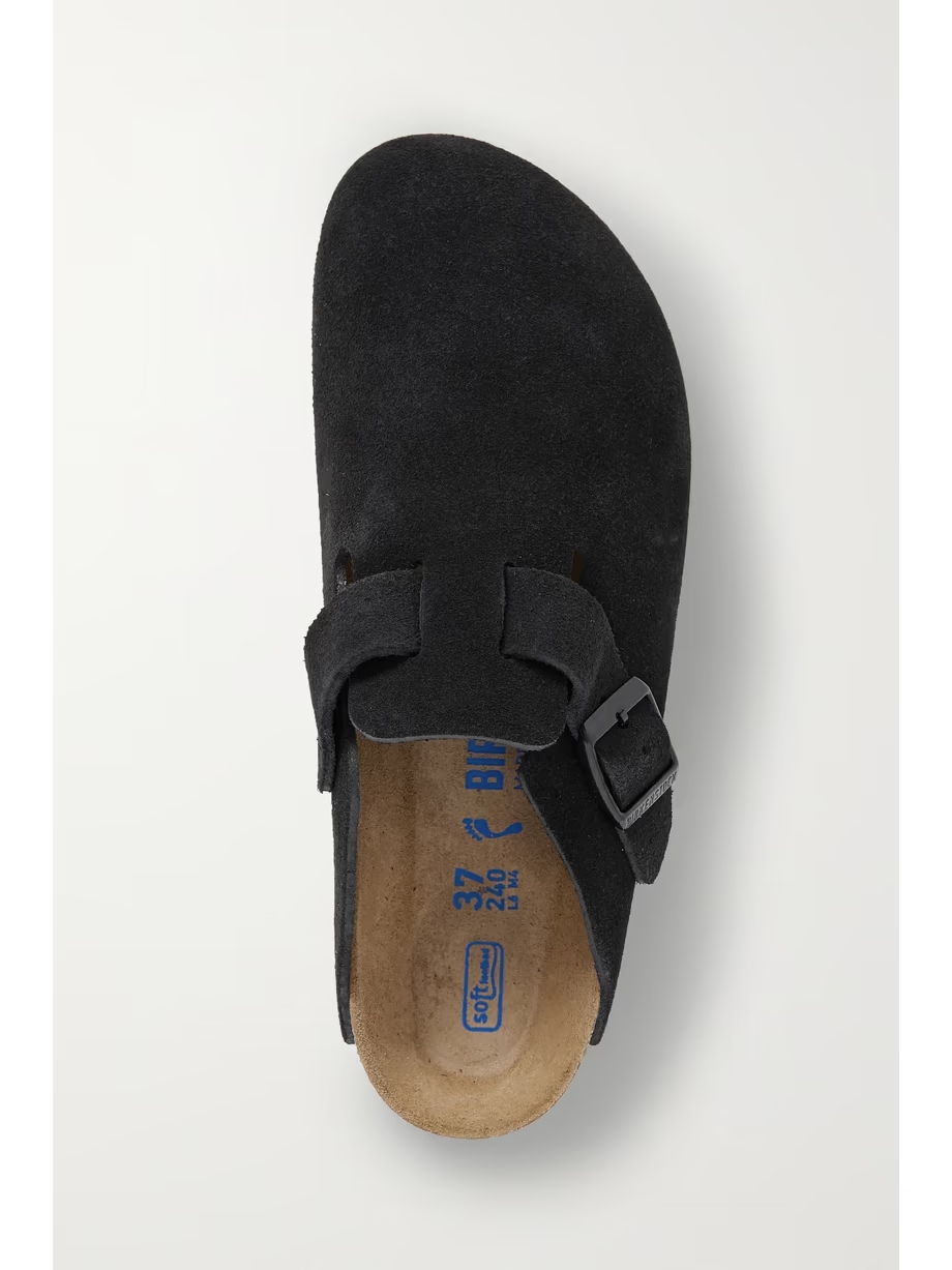 Boston suede clogs