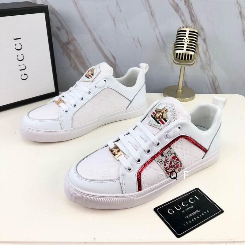 Gucci Gucci Low Cut Men Ts Gucci sz38-45 2C F0208