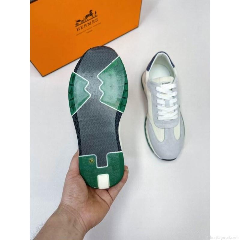 Hermes Low Cut Man 1217 Hermes sz38-46 4C n0909