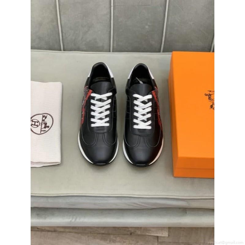 Hermes Low Cut Man 1217 Hermes SZ 38-44 211220421-2 2colors