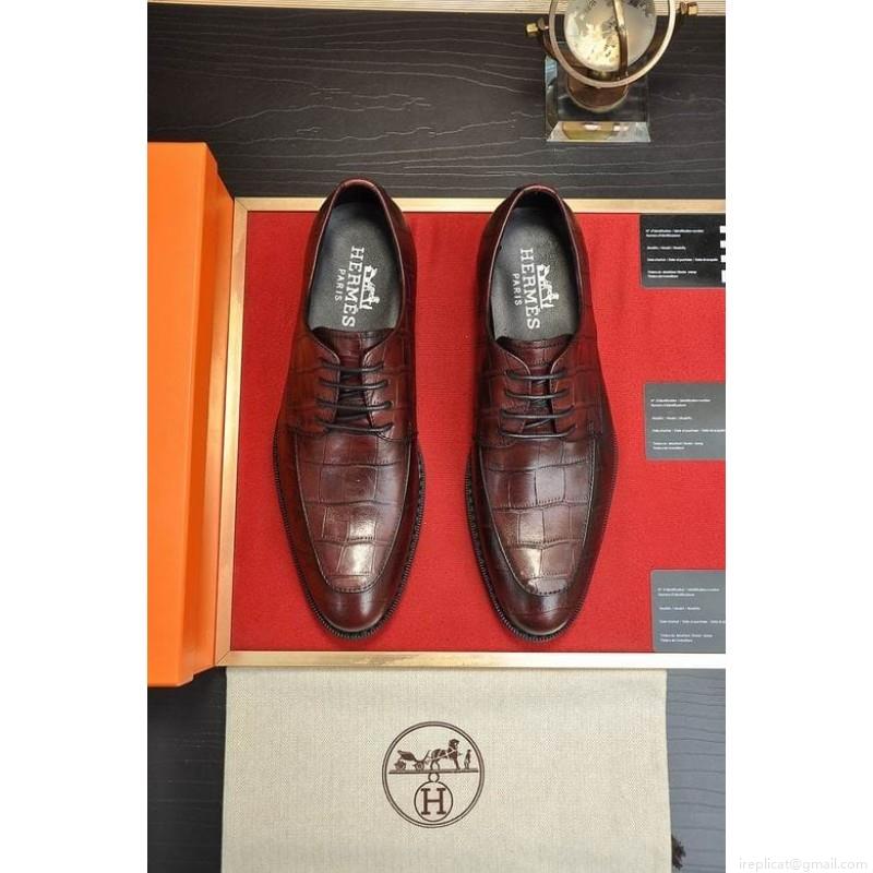 Hermes Men Leather 1219 Hermes sz38-45 2C n1202