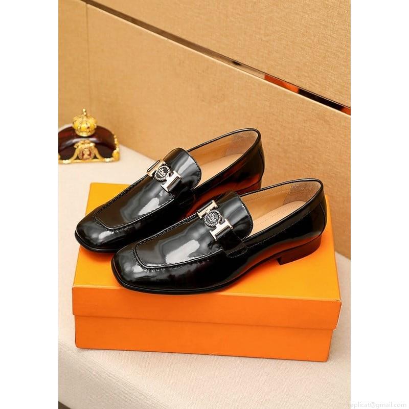 Hermes Men Leather 1219 22914221 SZ 38-44