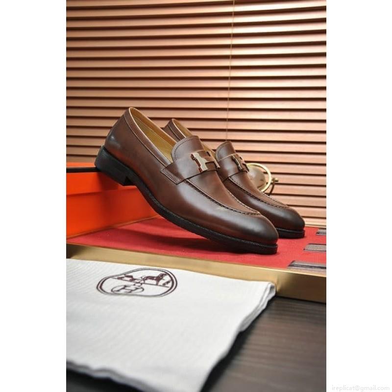 Hermes Men Leather 1219 22516163 SZ 38-44