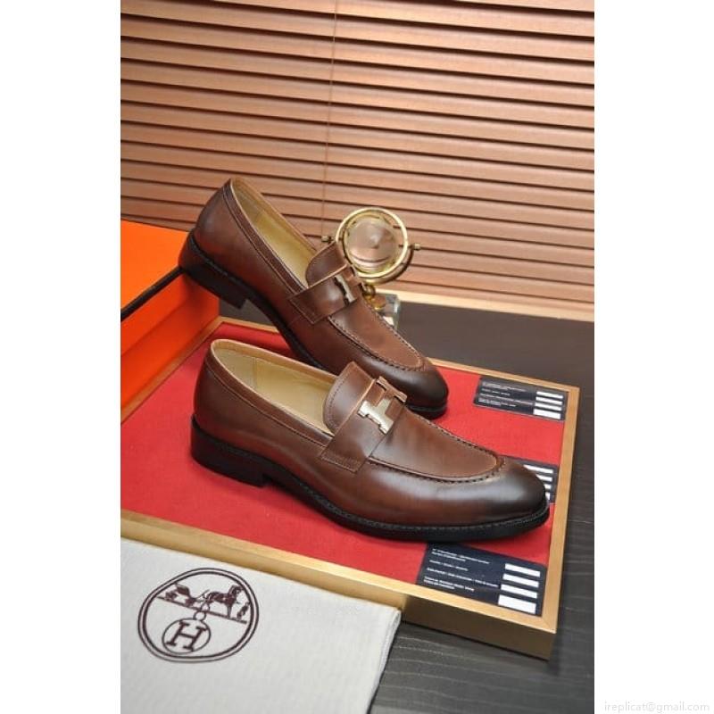 Hermes Men Leather 1219 22516163 SZ 38-44