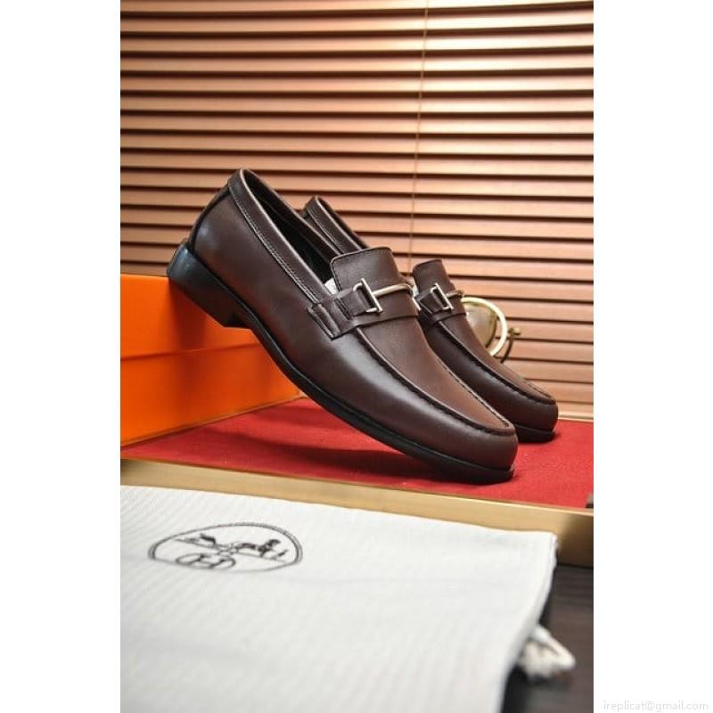 Hermes Men Leather 1219 22516012 SZ 38-44