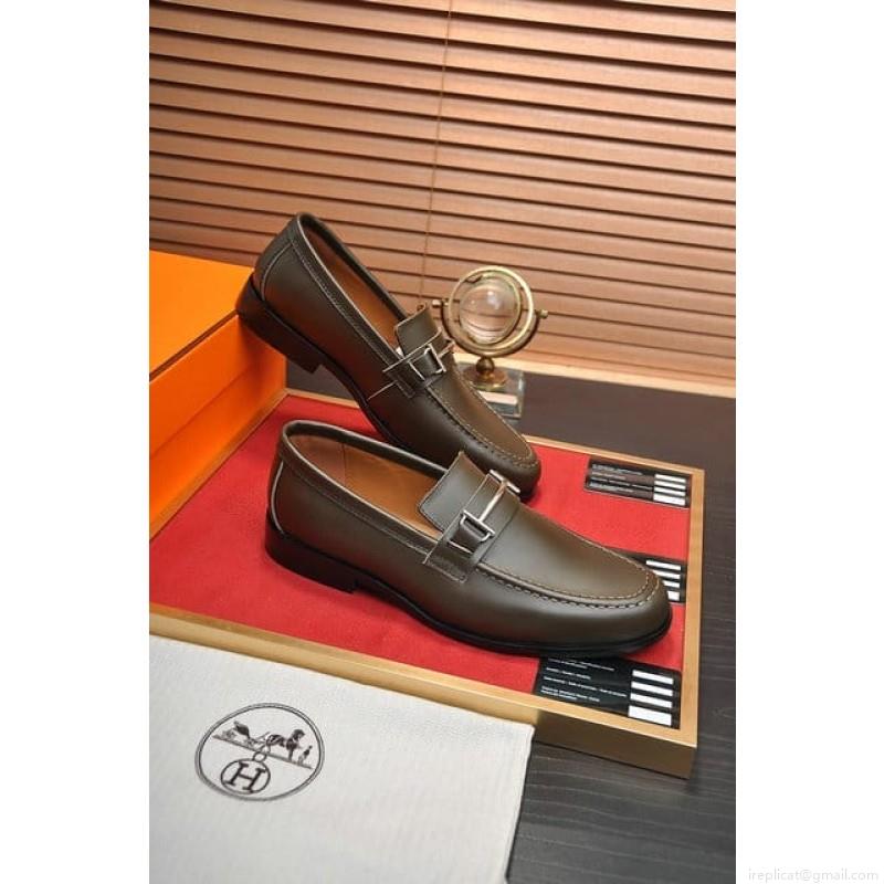 Hermes Men Leather 1219 22516011 SZ 38-44