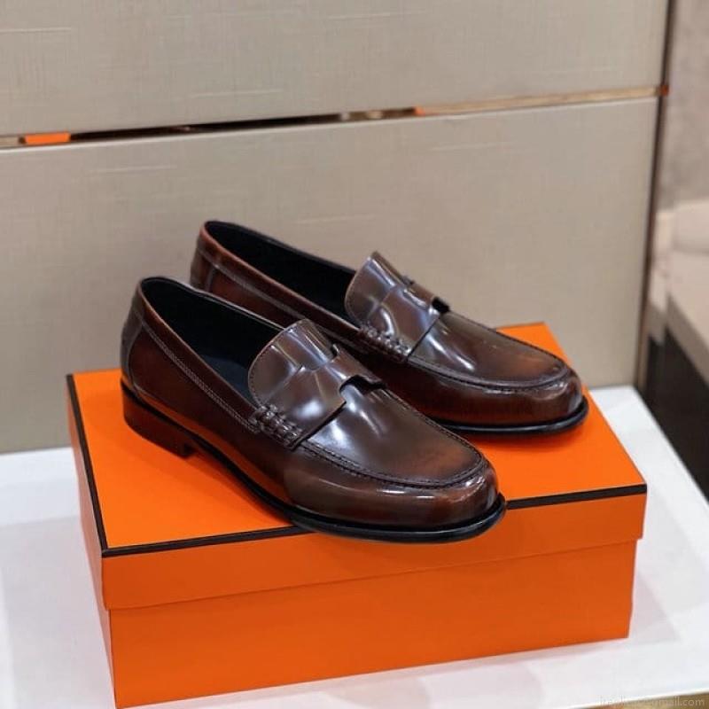 Hermes Men Leather 1219 22530127 SZ 38-44