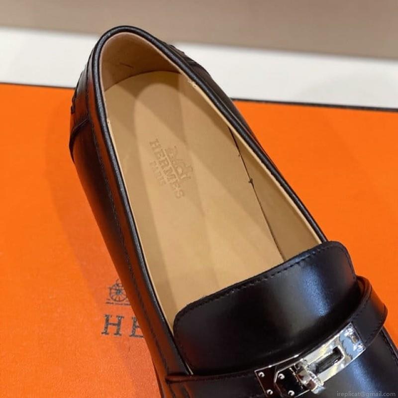 Hermes Men Leather 1219 22530002 SZ 38-44