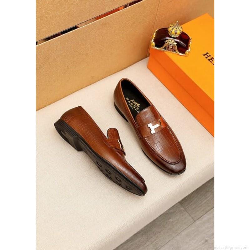 Hermes Men Leather 1219 22521174 SZ 38-44