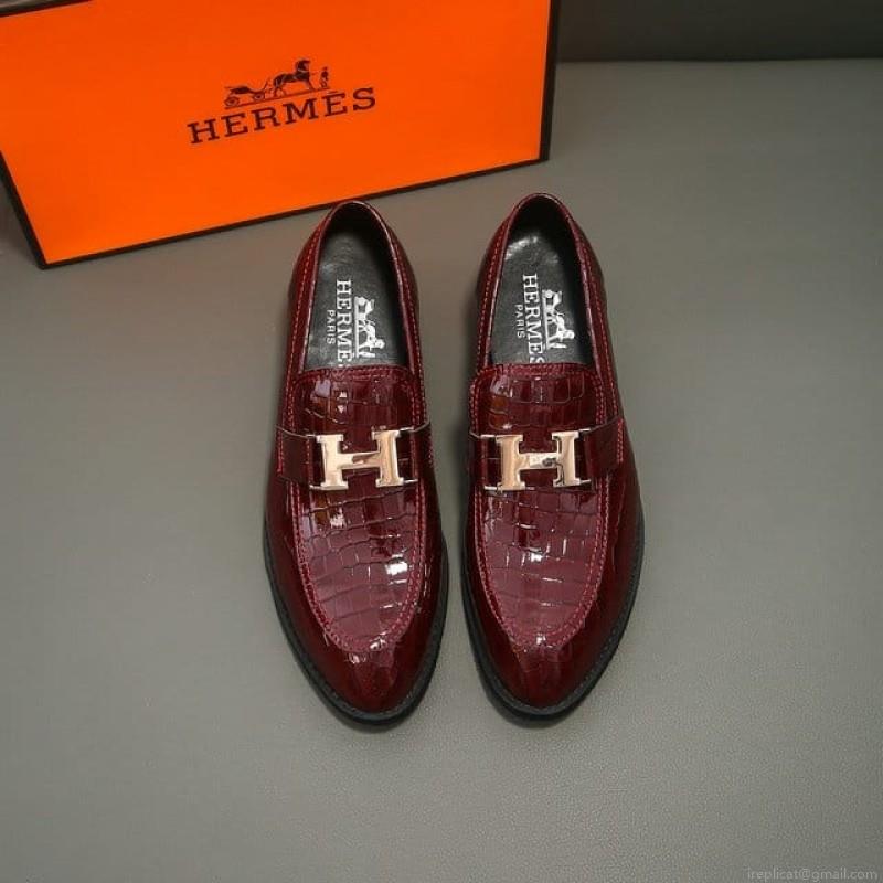 Hermes Men Leather 1219 22521125 SZ 38-44