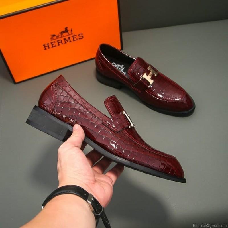 Hermes Men Leather 1219 22521125 SZ 38-44