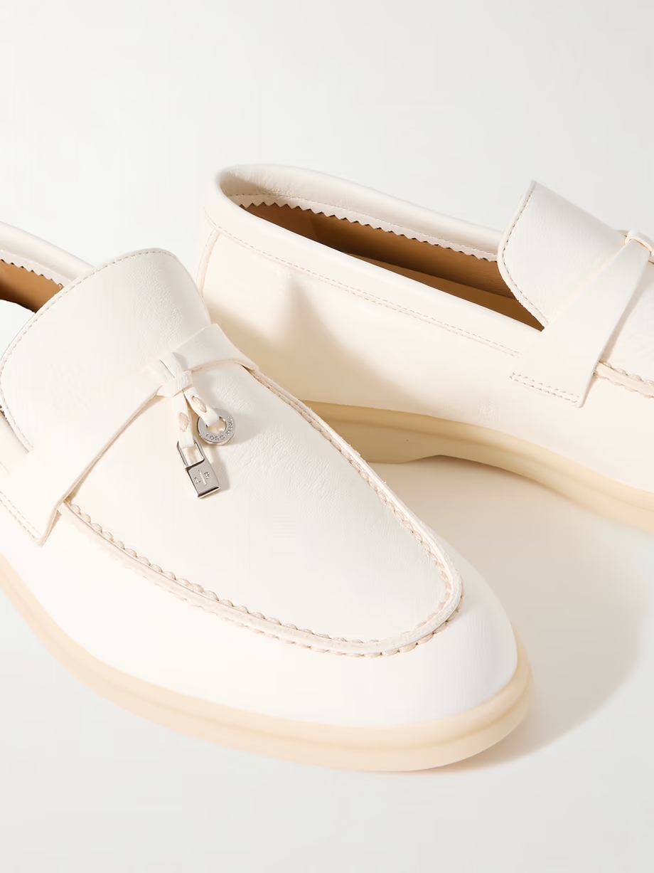 Summer Charms Walk leather loafers