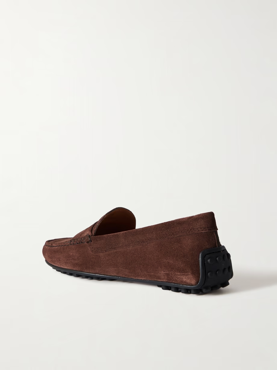 City Gommino suede loafers