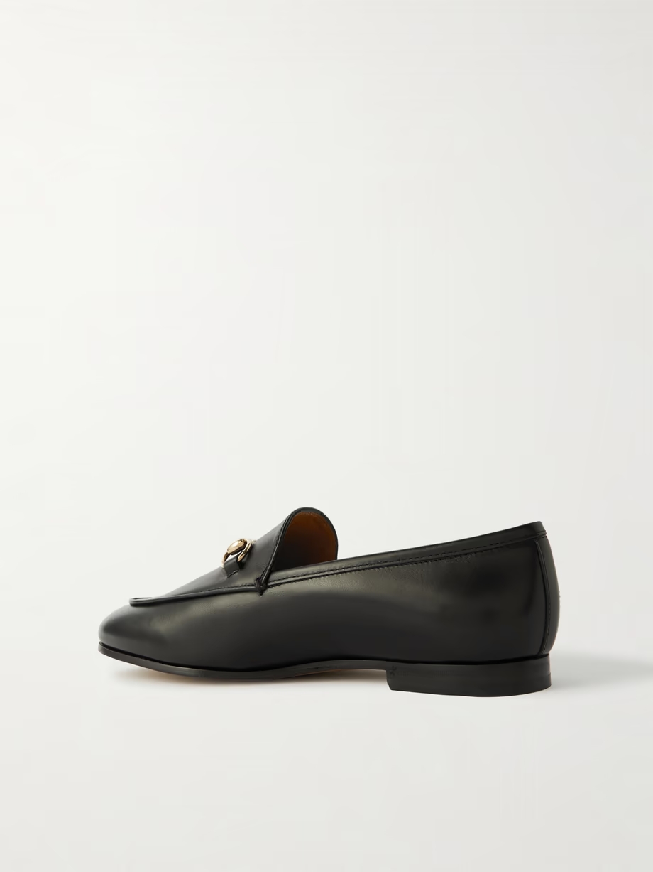 Jordaan horsebit-detailed leather loafers