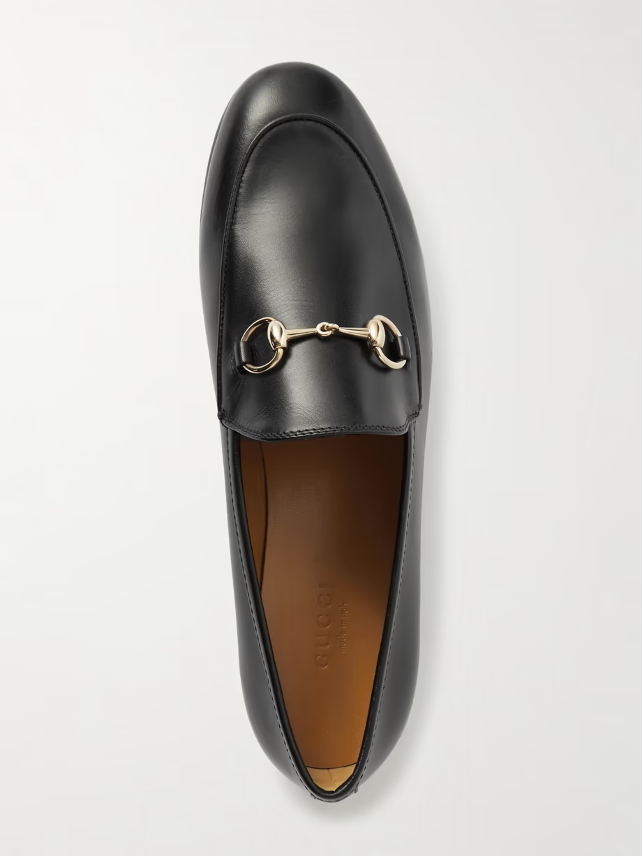 Jordaan horsebit-detailed leather loafers