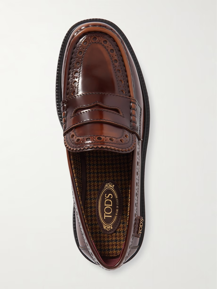 Mocassino patent-leather loafers