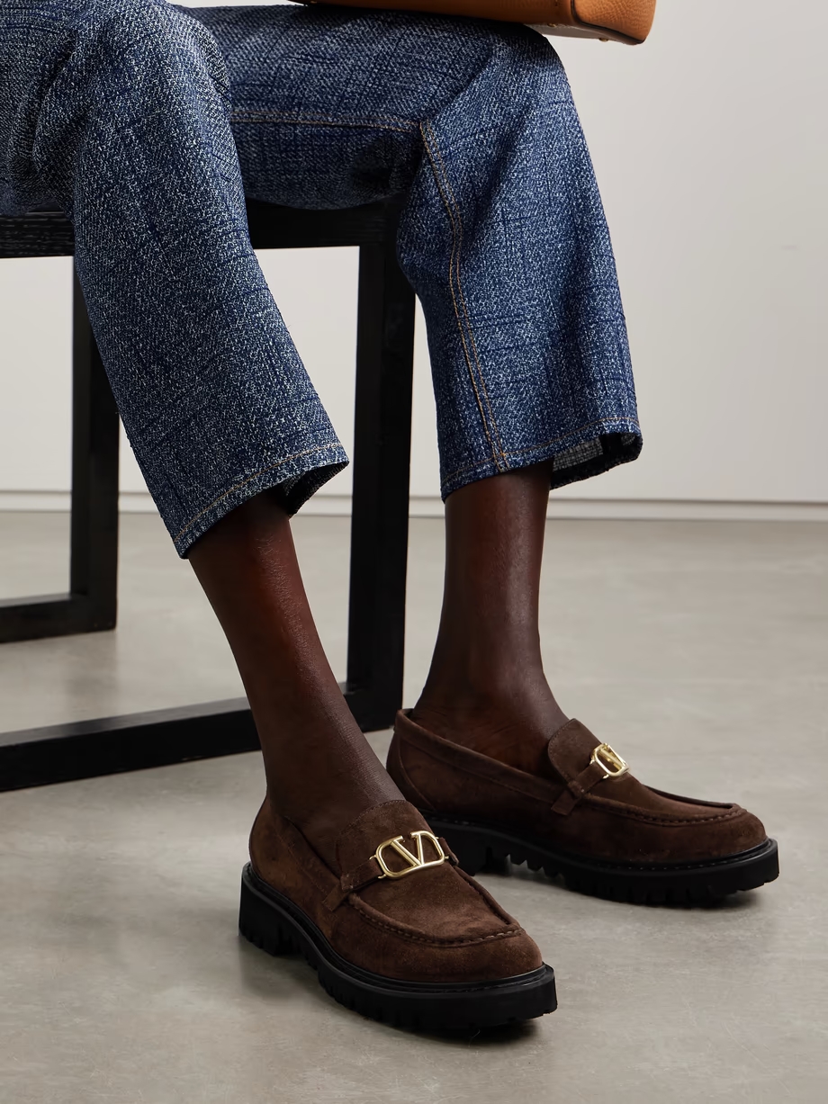 VLOGO 30 suede loafers