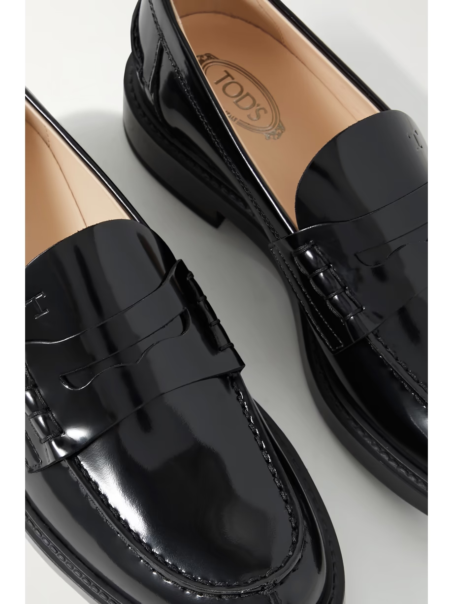 Gomma Basso 59C patent-leather loafers