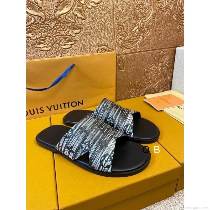 Louis Vuittion LV slippers man Ts LV040405 sz38-44BS