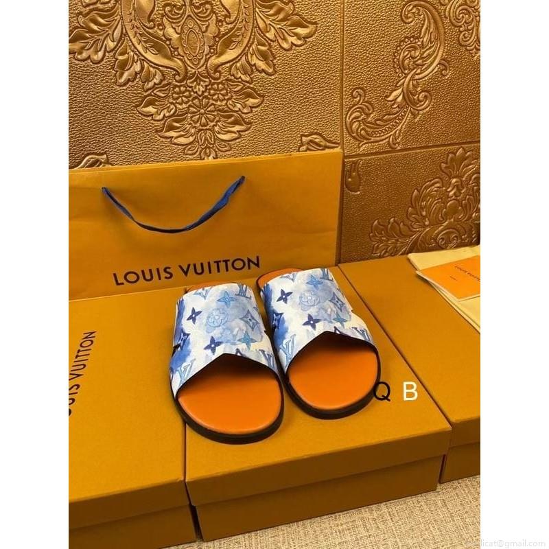 Louis Vuittion LV slippers man Ts LV040406 sz38-44BS