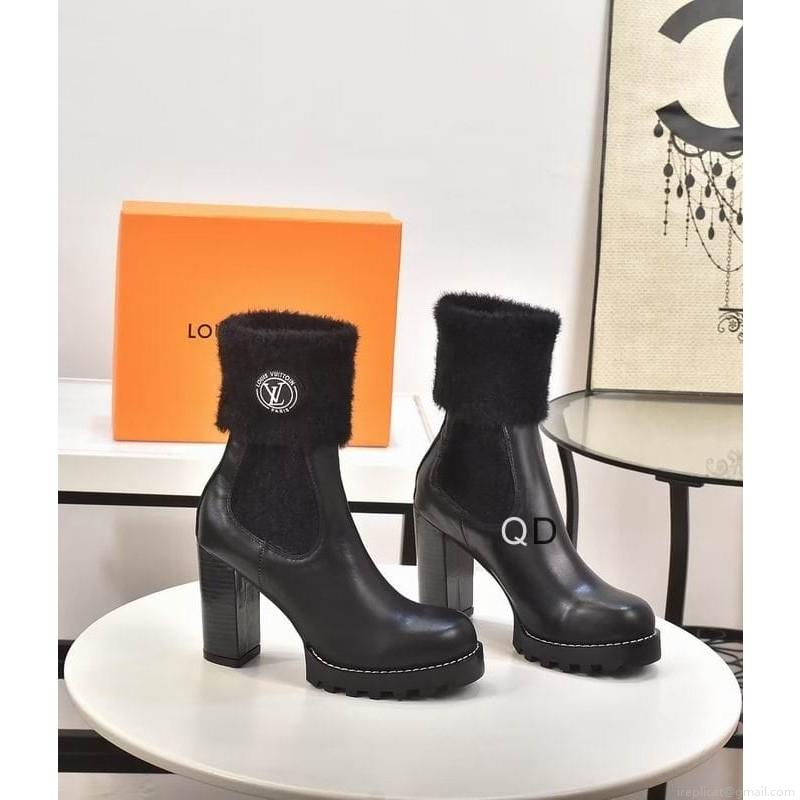 Louis Vuittion 2023 LV Boots Women Ts LV sz35-42 9.5cm 1C GDT0962