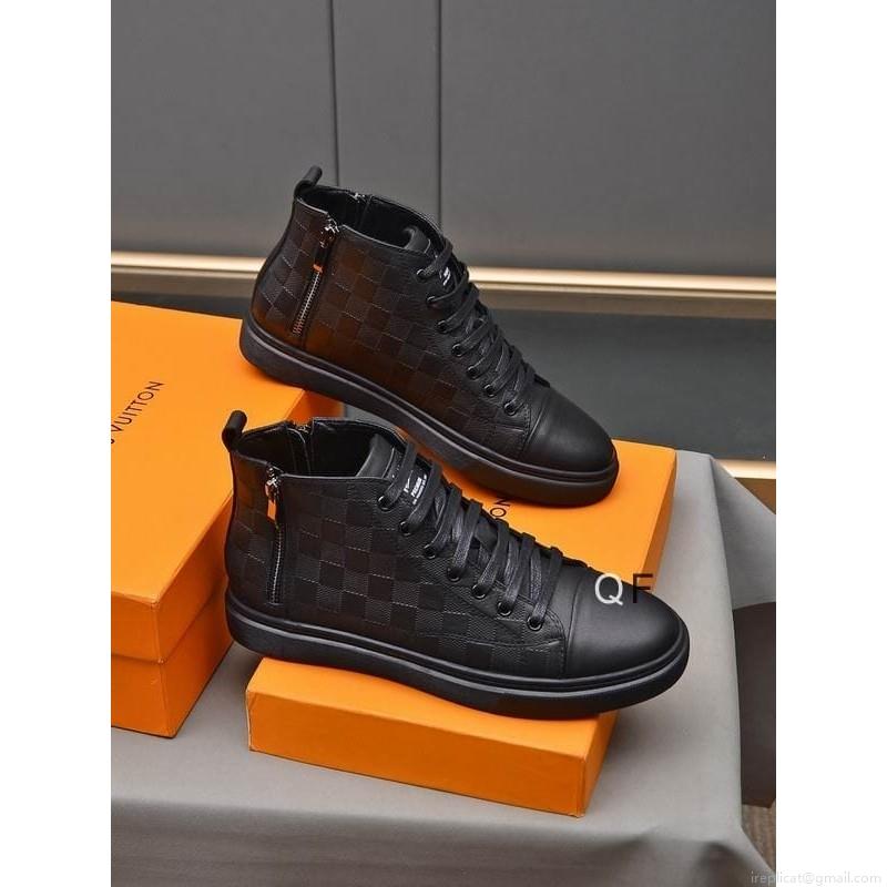 Louis Vuittion LV High Cut man Ts LV sz38-45 1C F1113