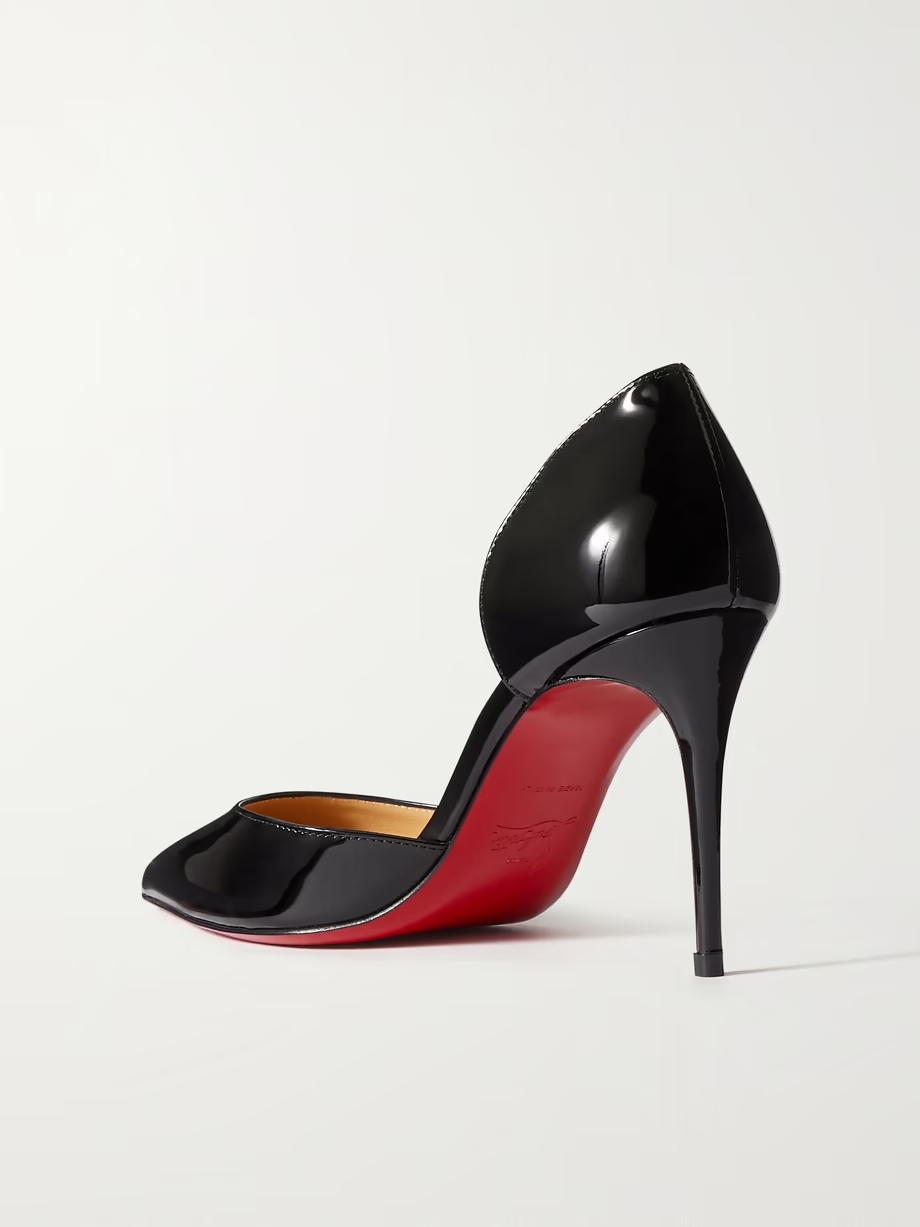 Iriza 85 patent-leather pumps