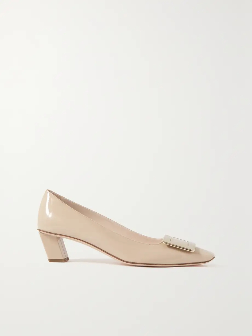 Belle Vivier patent-leather pumps