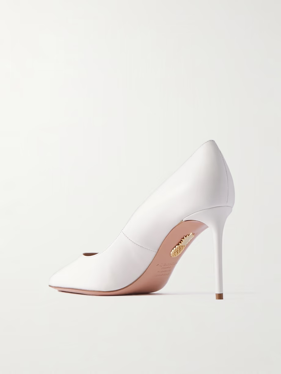 Purist 85 leather pumps