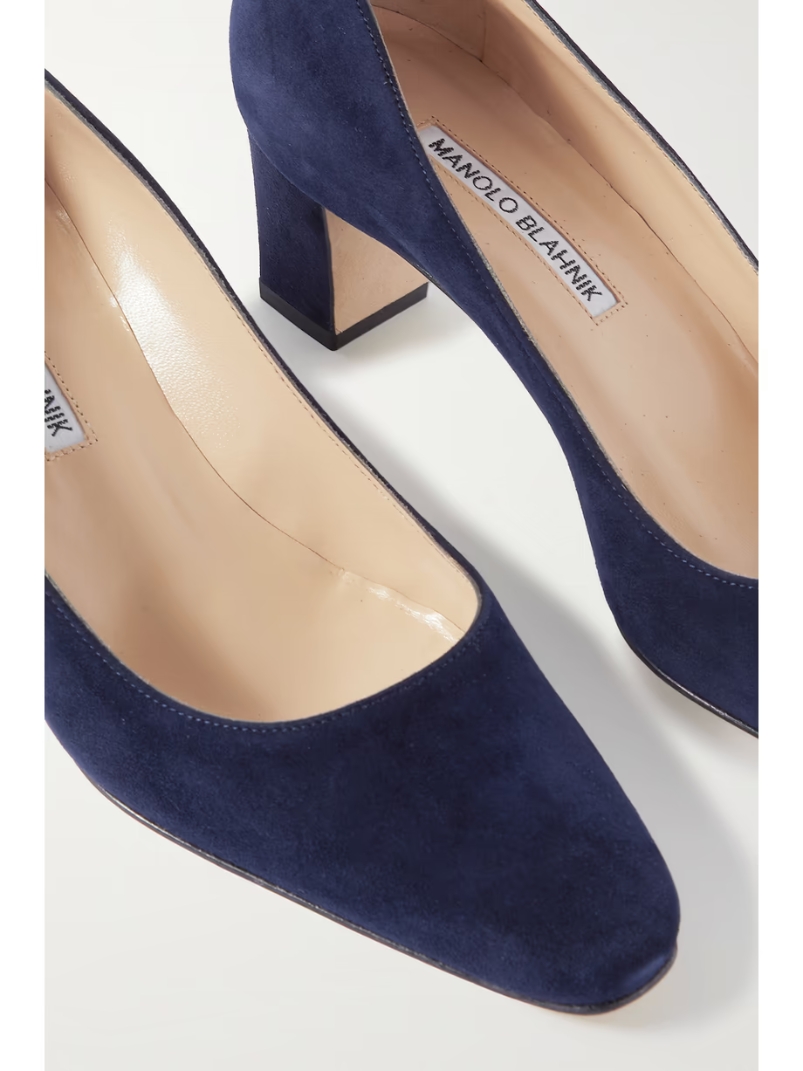 Okkatopla 50 suede pumps