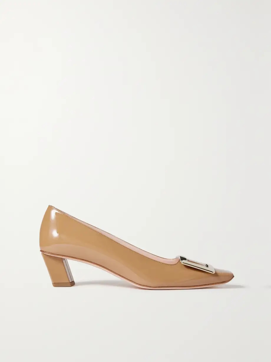 Belle Vivier patent-leather pumps