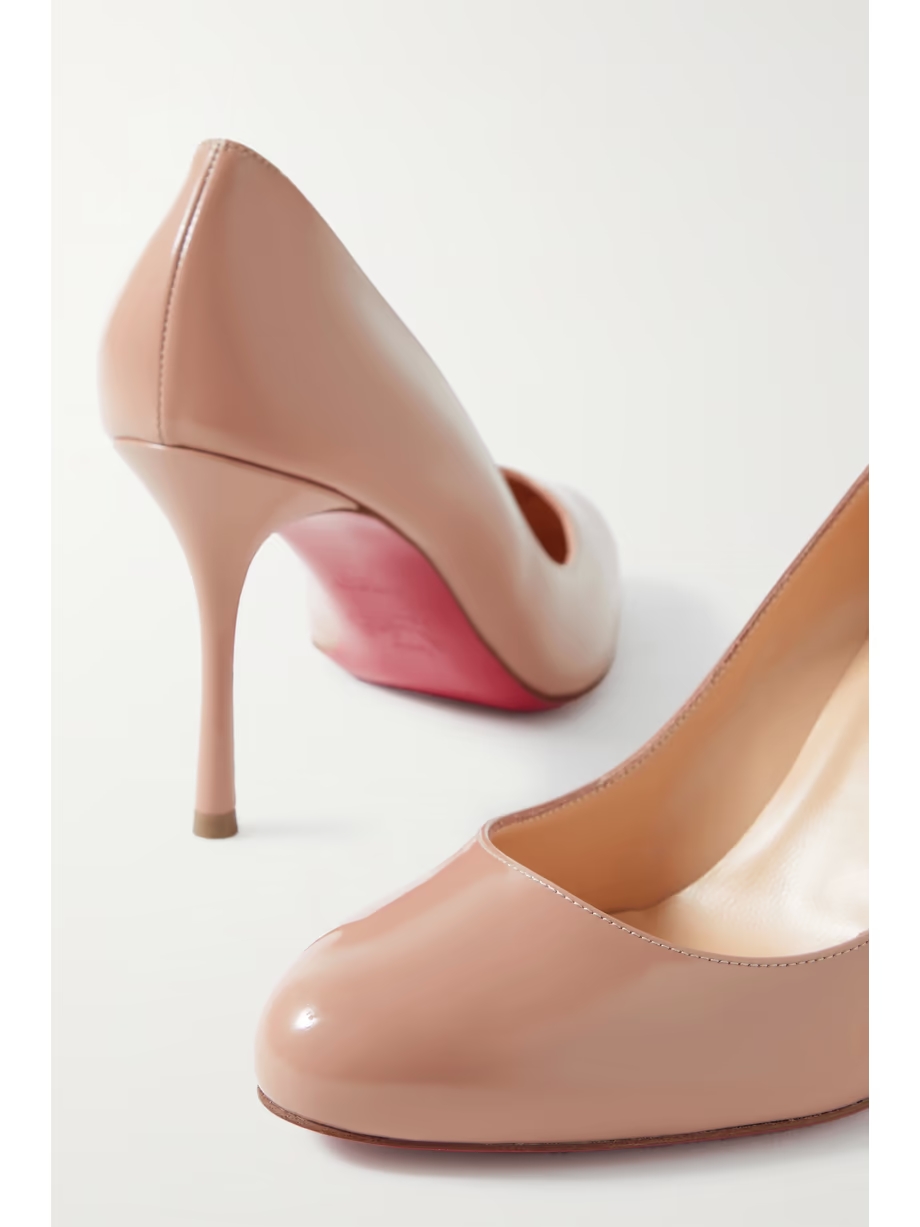 Dolly 85 patent-leather pumps