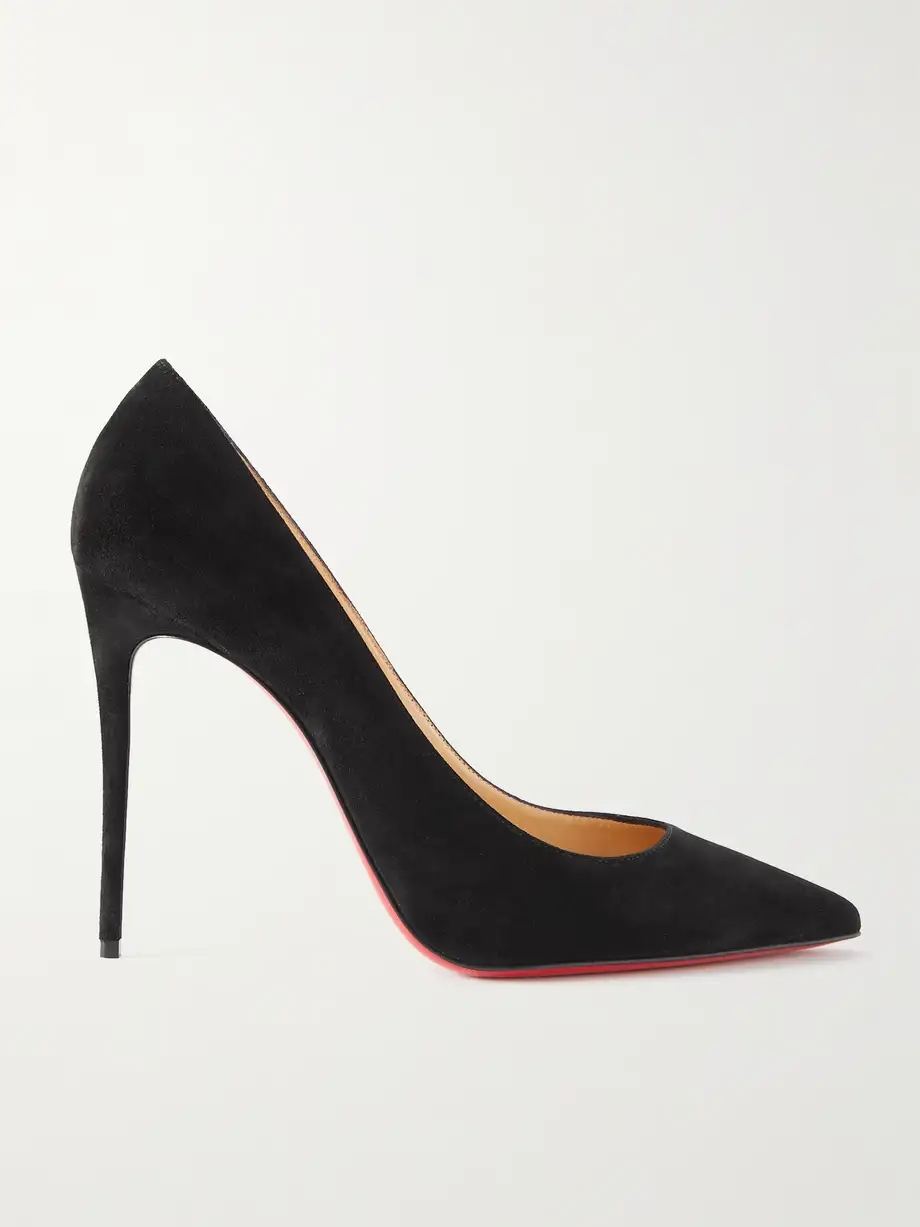 Kate 100 suede pumps