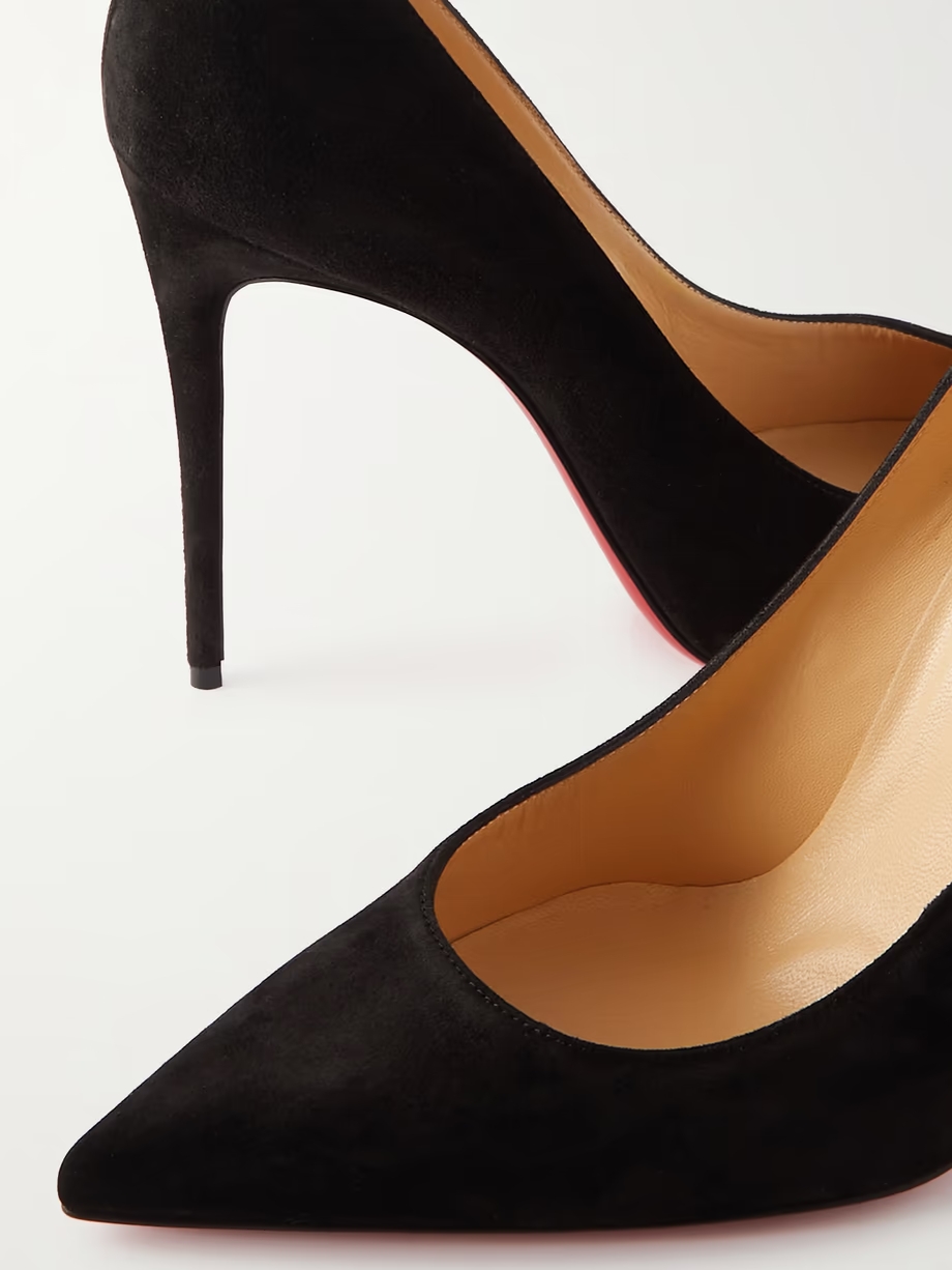 Kate 100 suede pumps