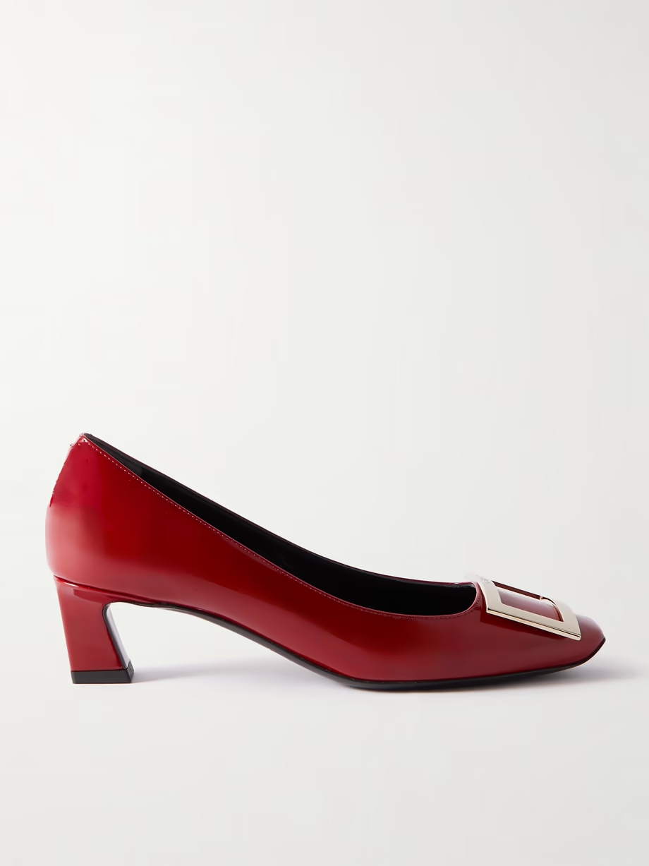 Trompette patent-leather pumps