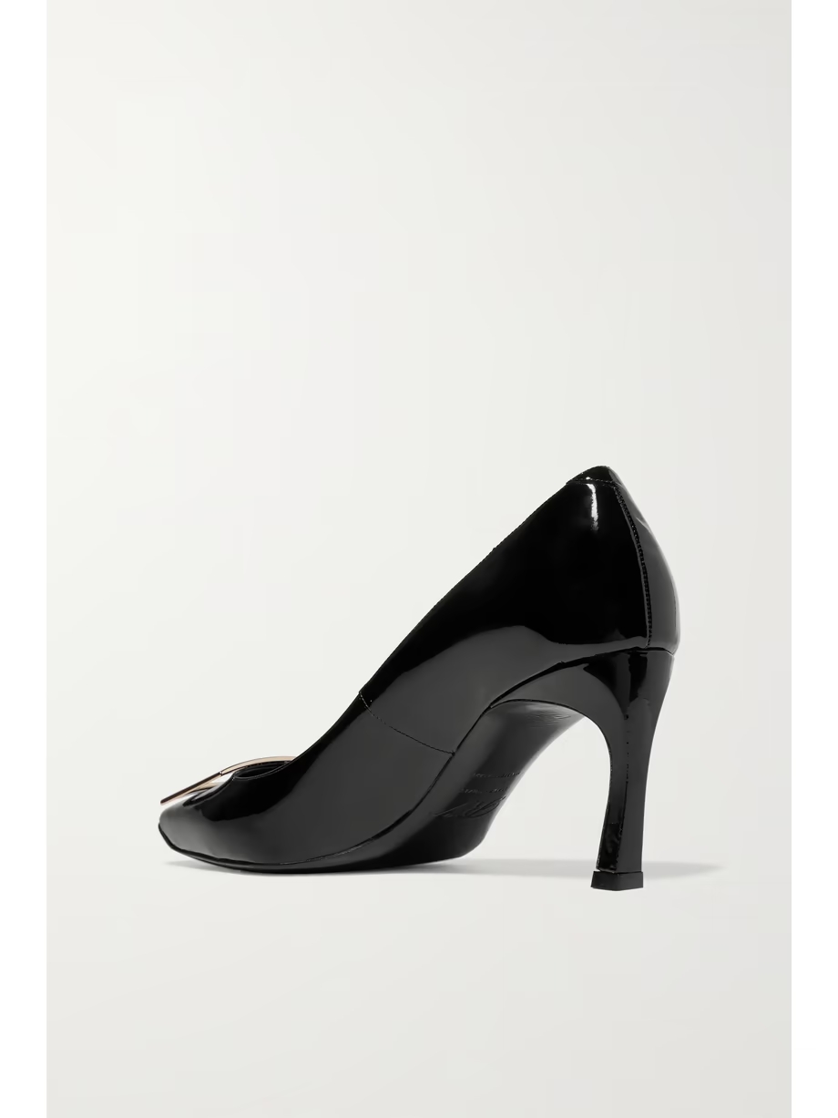 Belle Vivier Trompette patent-leather pumps