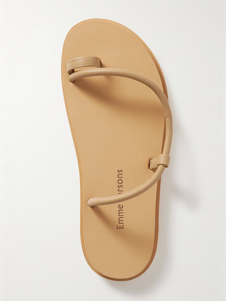 Bari Pool leather sandals